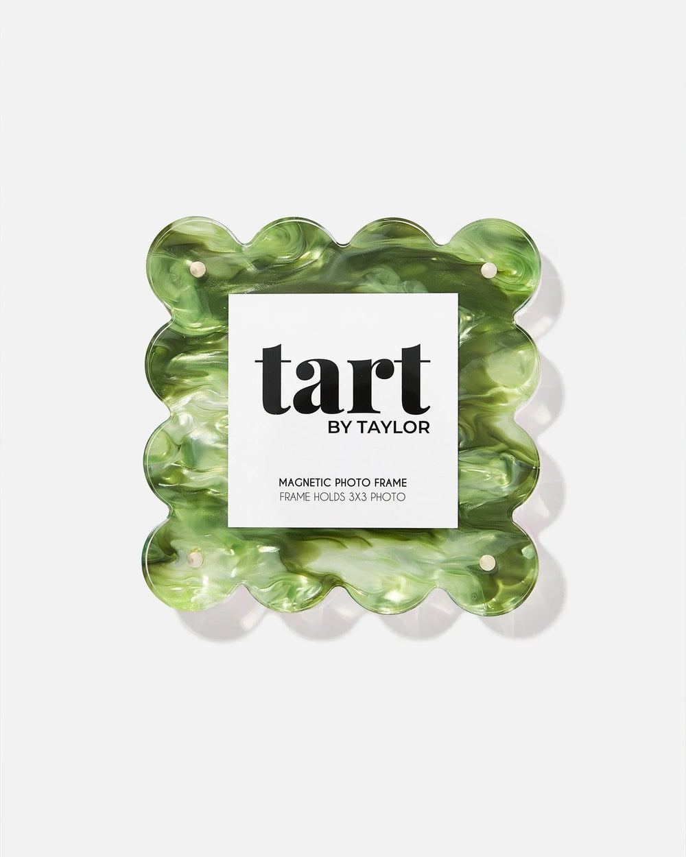 Green Marbled Mini Acrylic Picture Frame